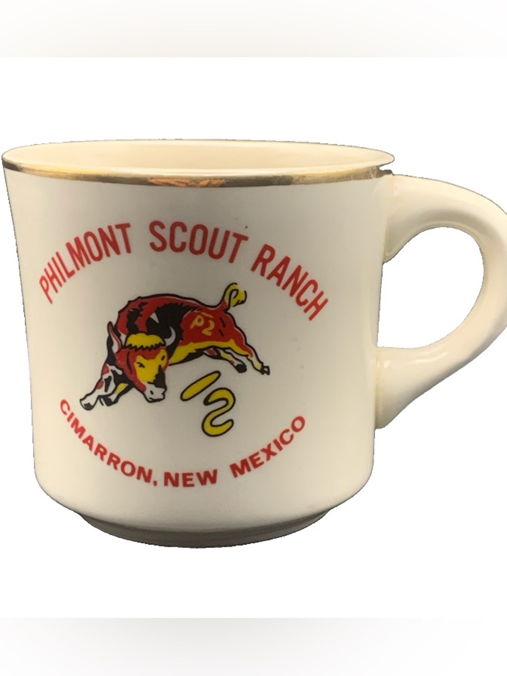Vintage Boy Scouts Scout Mug Philmont Scout Ranch Cimarron New Mexico